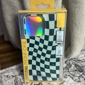 iPhone case with crystals